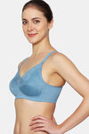 Triumph Double Layered Non Wired Full Coverage Minimiser Bra - Provincial Blue — thumbnail 3